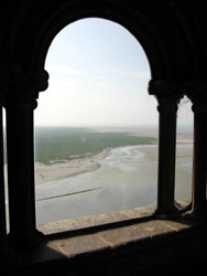 La gr�ve vue du clo�tre